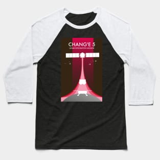 Chang'e 5 Lunar Exploration Mission Baseball T-Shirt